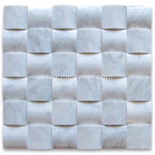 Mosaik Marble 3d moden untuk Hiasan Dalaman